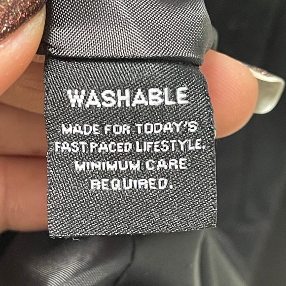 Larry Levine Single Button Stretch Blazer, Size Small, Black - Picture 4 of 6